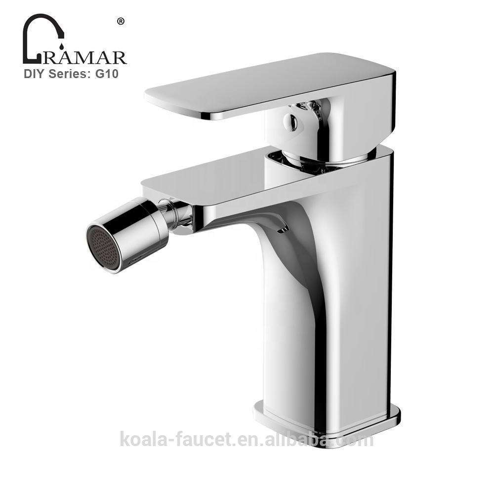 Popular Antique Bathroom Toilet Kit Chrome Hot And Cold Water Save Brass Basin Shattaf Bidet Faucet