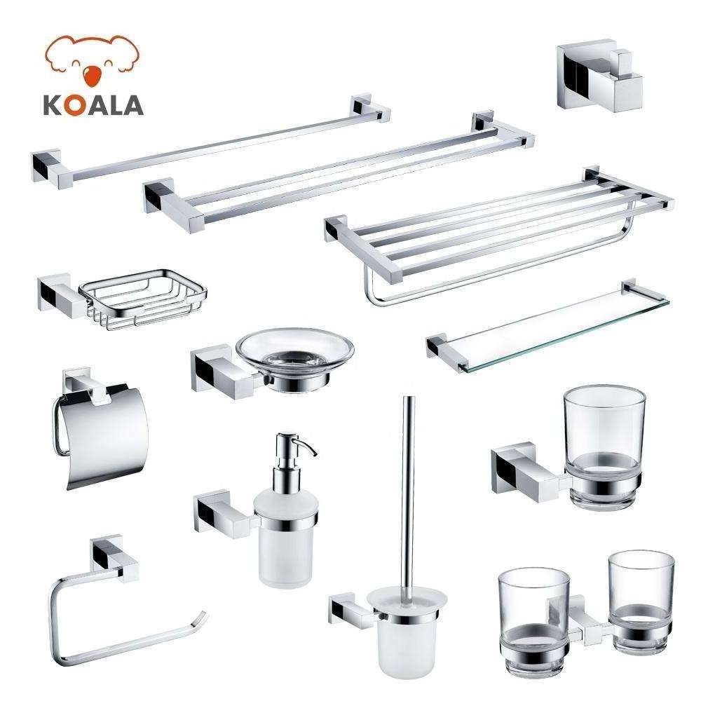 Modern Bathroom Products Accessories Set Fitting Washroom Bathroom Fittings For Turkish Hotel