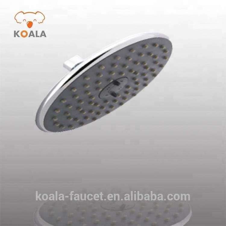 Luxury Cupc Plastic Chrome Recessed Fixed Showerhead Low Ceiling Mounted European Shower Head