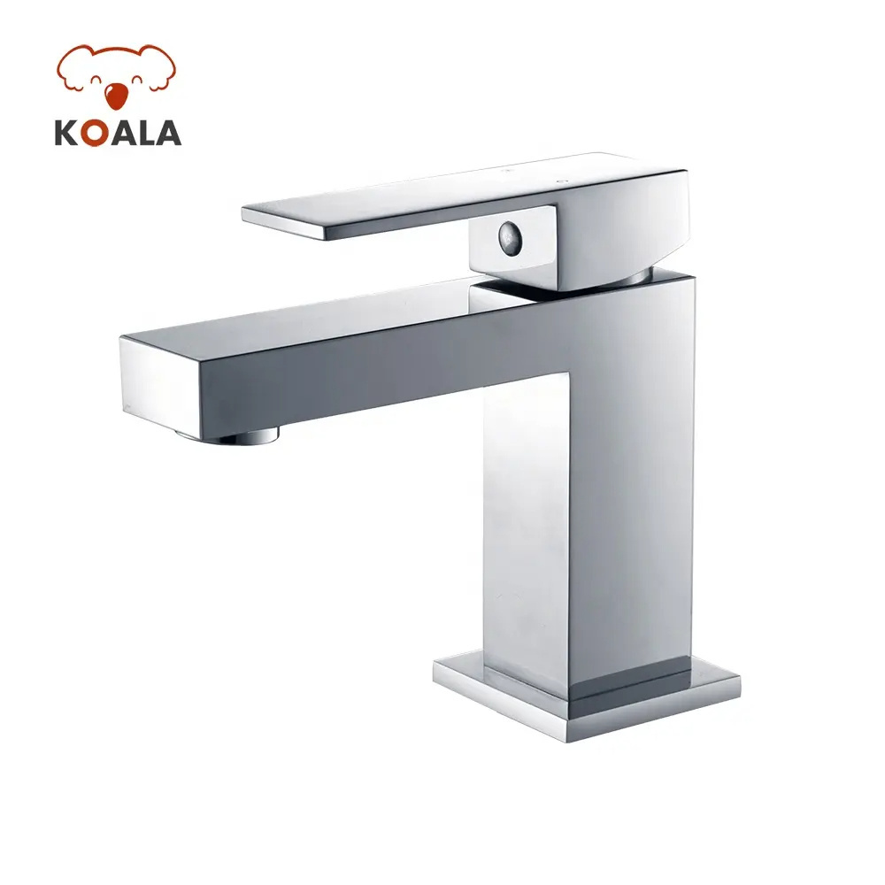 Universal CUPC Bathroom Washroom Basin Vanity Chrome Low Flow Gun Shape Dragon Custom Faucet