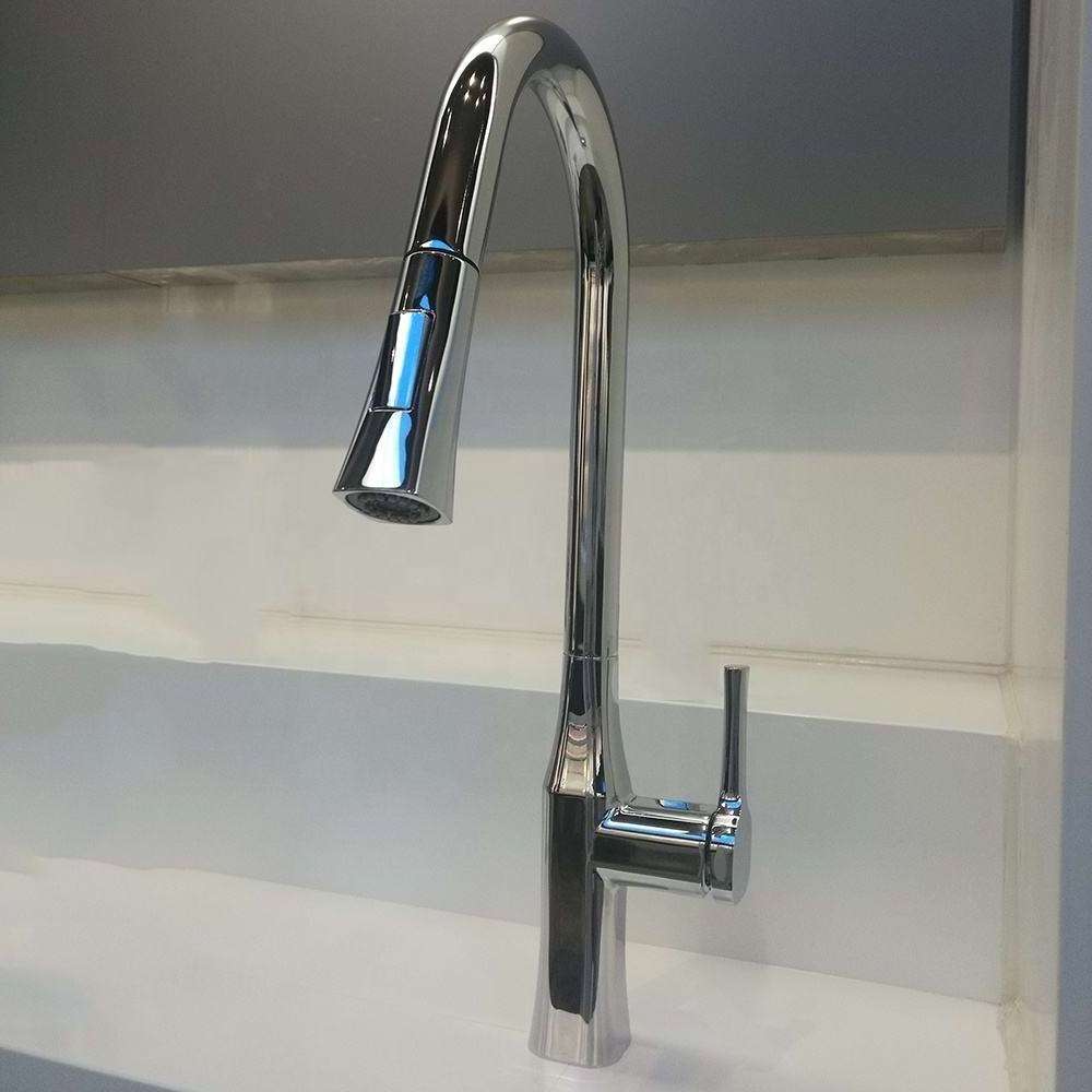 High quality pull down kitchen faucet mixer tap single handle kitchen faucet