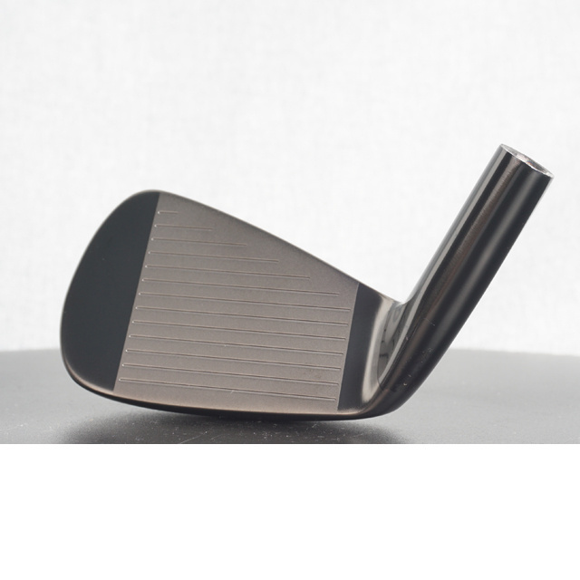 Carbon steel forged iron head golf club with full cnc milled