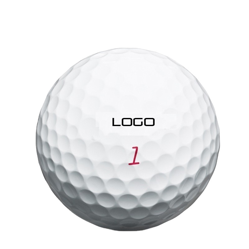 wholesale custom blank golf practice ball two pieces golf balls