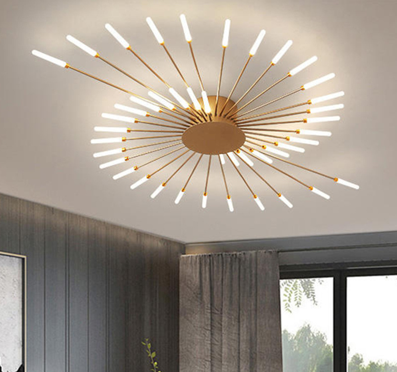 Modern Led Ceiling Lamp Indoor Lighting For Home Decoration Fireworks Chandelier Ceiling Lights Luxury Led Lights