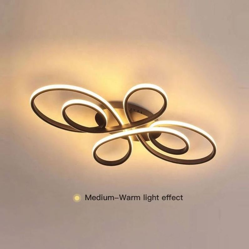 Remote Control Led Chandelier For Living Room Dining Room Bedroom Kitchen Home Ceiling Lamp Modern Nordic Style Design Light