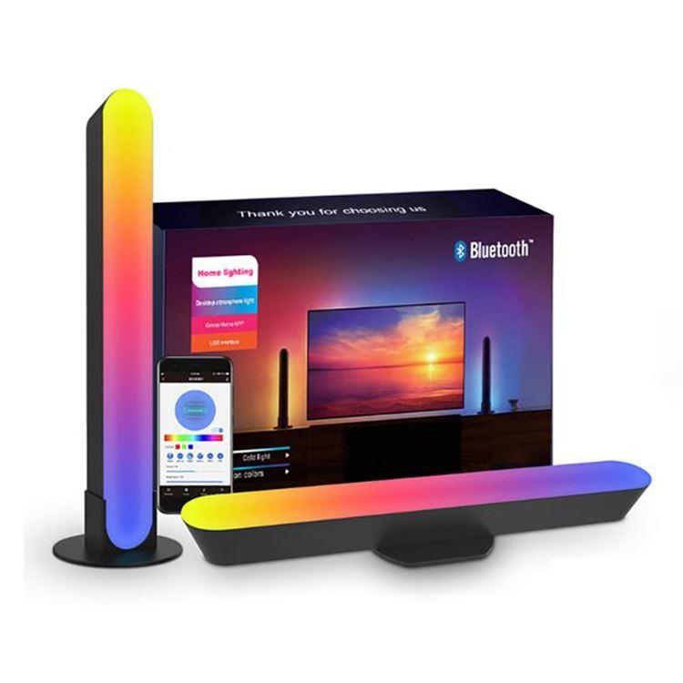 Music Sync LED Bar Ambient Light TV Tuya Desktop Atmosphere Lamp LED Flow Color Smart Light Bars With Google Assistant Alex