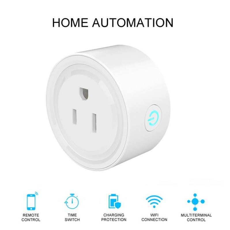 Custom Home Product Wireless Remote Control Power Switch Electrical Wifi Us Smart Plug Socket