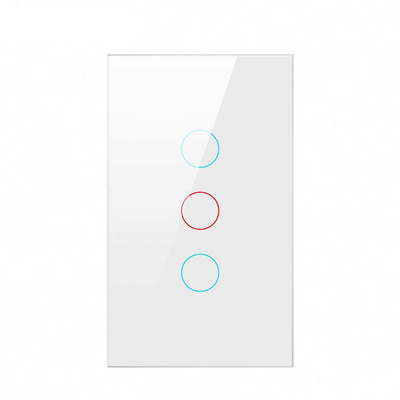 Tuya Smart Wifi Light US Standard Switch Touch Wall Switches 1/2/3/4 Gang Light Switches Interruptor Inteligente For Smart Home