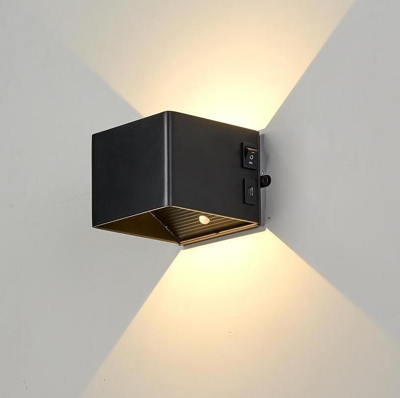 Wall Lamps Battery Operated with Switch USB Charging Wall Sconces Portable Magnetic Cordless Light Wall Light Night Light