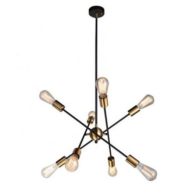 KOALA Made In China Nordic Modern Ball Sputnik Gold Brass Chandelier Pendant Light