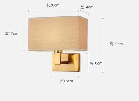 Hotel Guest Room Bedside Light Led Wall Sconce Metal Base Fabric Lampshade Brushed Nickel Brass Led Wall Light Reading Light