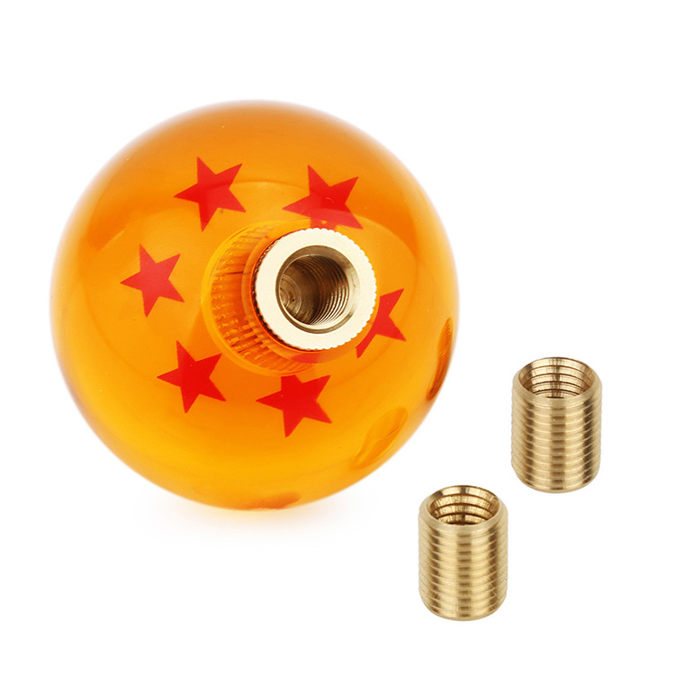 Hot Sale Dragon Ball Shift Knob With Star Crystal Gear Shift Knob 54MM