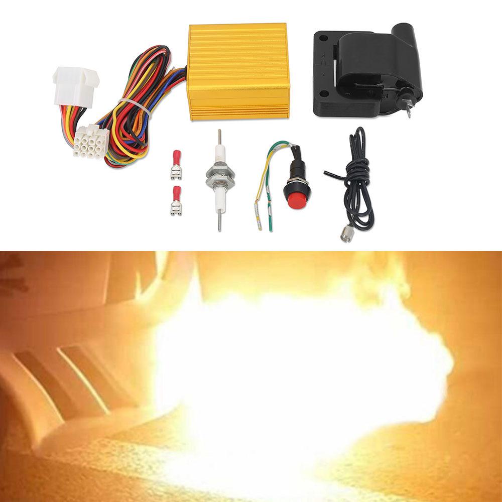 Universal Car Fire Exhaust Flame Thrower Kit With Fire