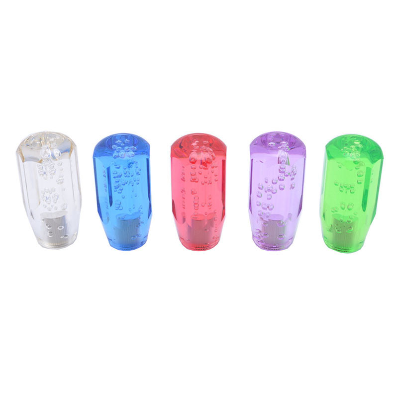 Plastic Penis Dildo & Dildo Gear Knob,Bubble LEDs Auto Crystal Gear Shift Knob