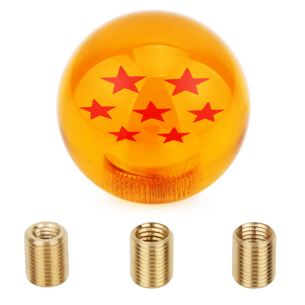 Hot Sale Dragon Ball Shift Knob With Star Crystal Gear Shift Knob 54MM