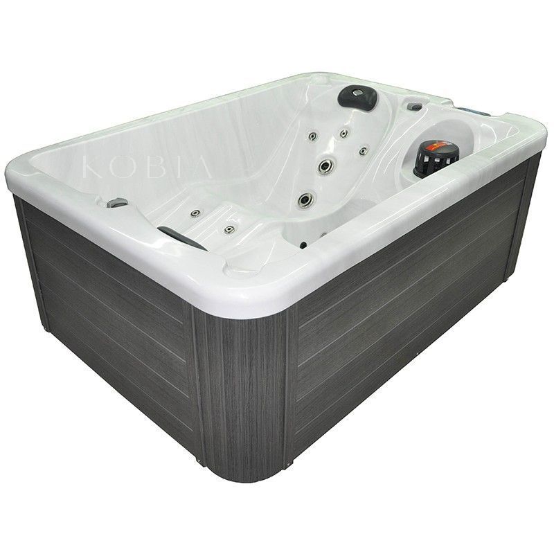 Hot Selling Modern Style Outdoor Spa Rectangle Hot Tub 2 Persons Whirlpool Massage Jet Swimming Pool Bathtub