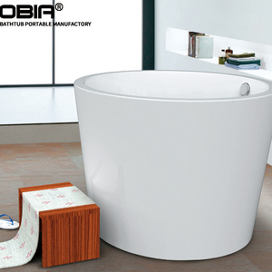 Sanitary ware acrylic bathtub bathroom japanese soaking tub