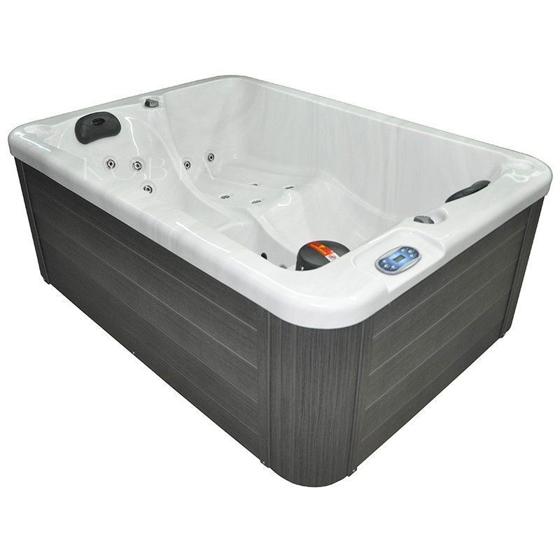 Hot Selling Modern Style Outdoor Spa Rectangle Hot Tub 2 Persons Whirlpool Massage Jet Swimming Pool Bathtub