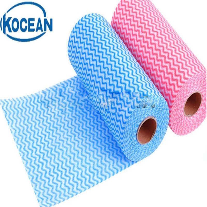 Kocean Kitchen Nonwoven Fabric Cleaning Cloth  Disposable Dish Wipe Nonwoven Dry Wipes Cleaning Cloth