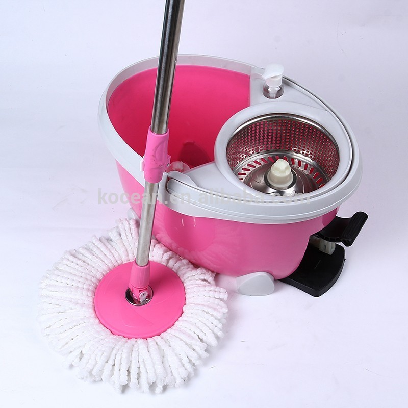 Hot Sale Microfiber Fast Dry 360 Magic Spin Mop Household Cleaning Mop With Bucket