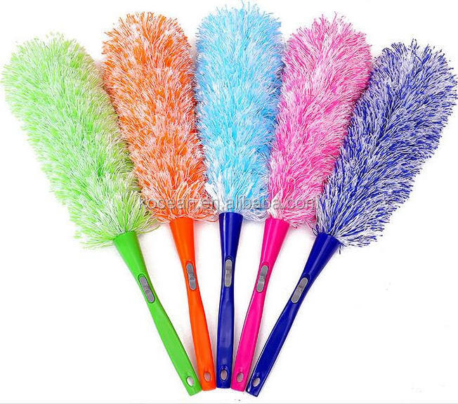 Kocean Plastic Handle Window Cleaning Wall Cleaning Microfiber Feather Dusters Household Cleaning