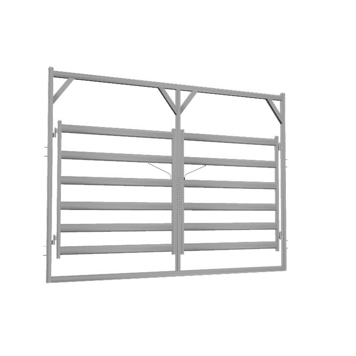 Galvanized Corral Panels Cattle 12 ft Heavy duty Livestock Cattle Corral Fence Horse Cow Sheep Fence Panels