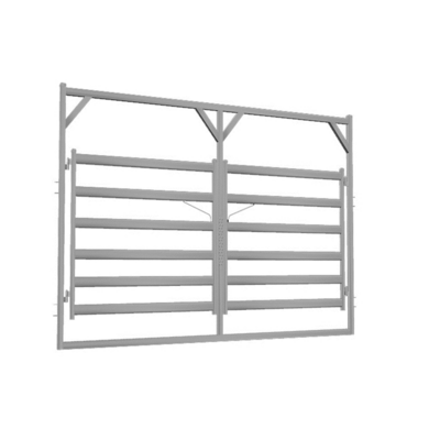 Galvanized Corral Panels Cattle 12 ft Heavy duty Livestock Cattle Corral Fence Horse Cow Sheep Fence Panels