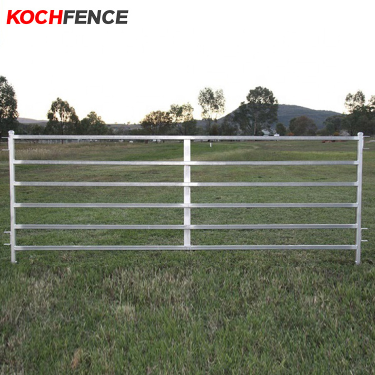 Galvanized Corral Panels Cattle 12 ft Heavy duty Livestock Cattle Corral Fence Horse Cow Sheep Fence Panels