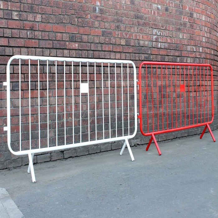 Crowd Control Barricade Hot Dipped Galvanized Mojo Barrier Stage Used Crush Barrier