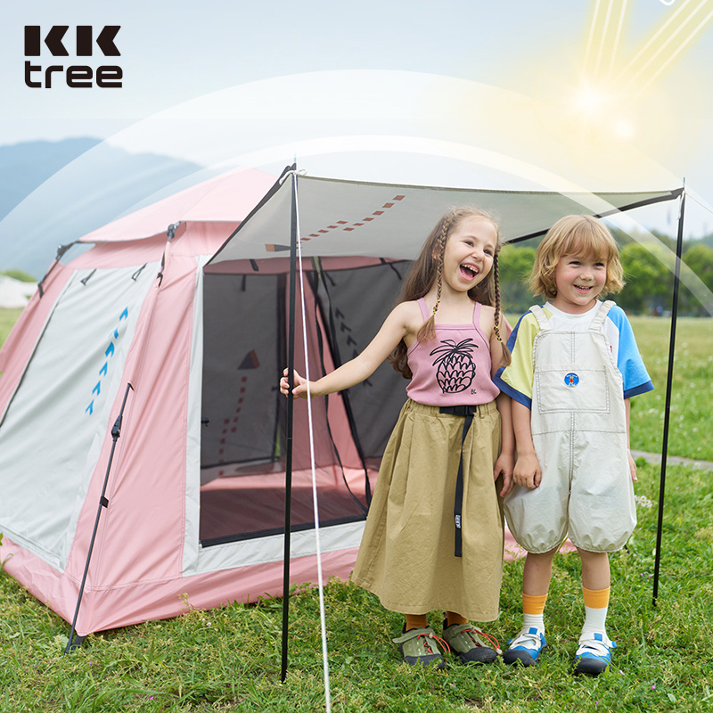 KOCOTREE Outdoor Camping Tent Room Waterproof Extra Large Space 4-5 Persons Family Tent