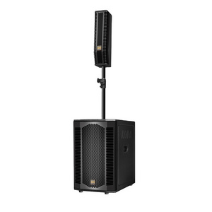 KODA Portable Array Powered Active Speaker System high battery life large subwoofer column tower church speakers