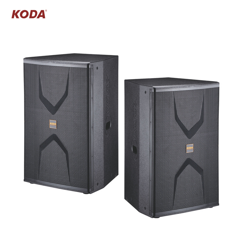 KODA Professional audio speaker  8 inch church PLASTIC speaker  sound system speaker box sound box