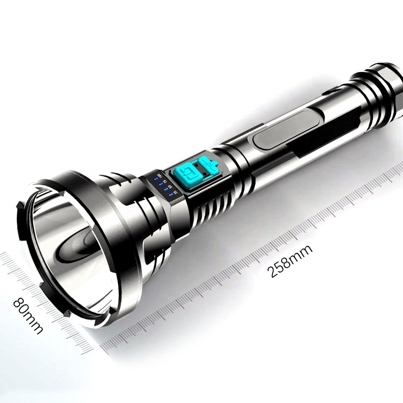 High power super bright torch plastic flashlight 500 lumen flashlight Led torch for outdoor use