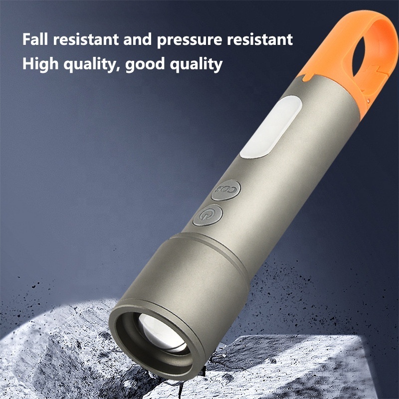 Rechargeable led flashlights high lumens, 1000 lumens super bright zoomable waterproof led torches