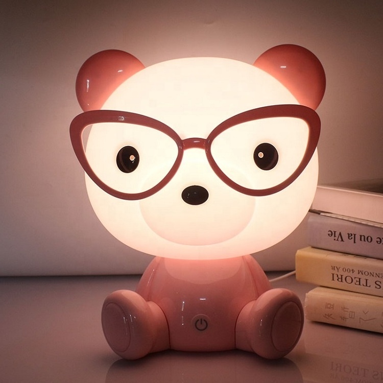 ABS animal night light eye protection reading lamp LED table lamp for children