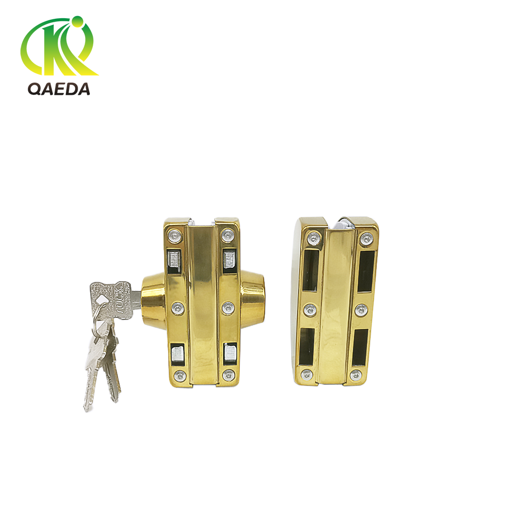 Factory Sliding Stainless Steel Handle Door Lock Glass Door Lock Bathroom Glass Lock