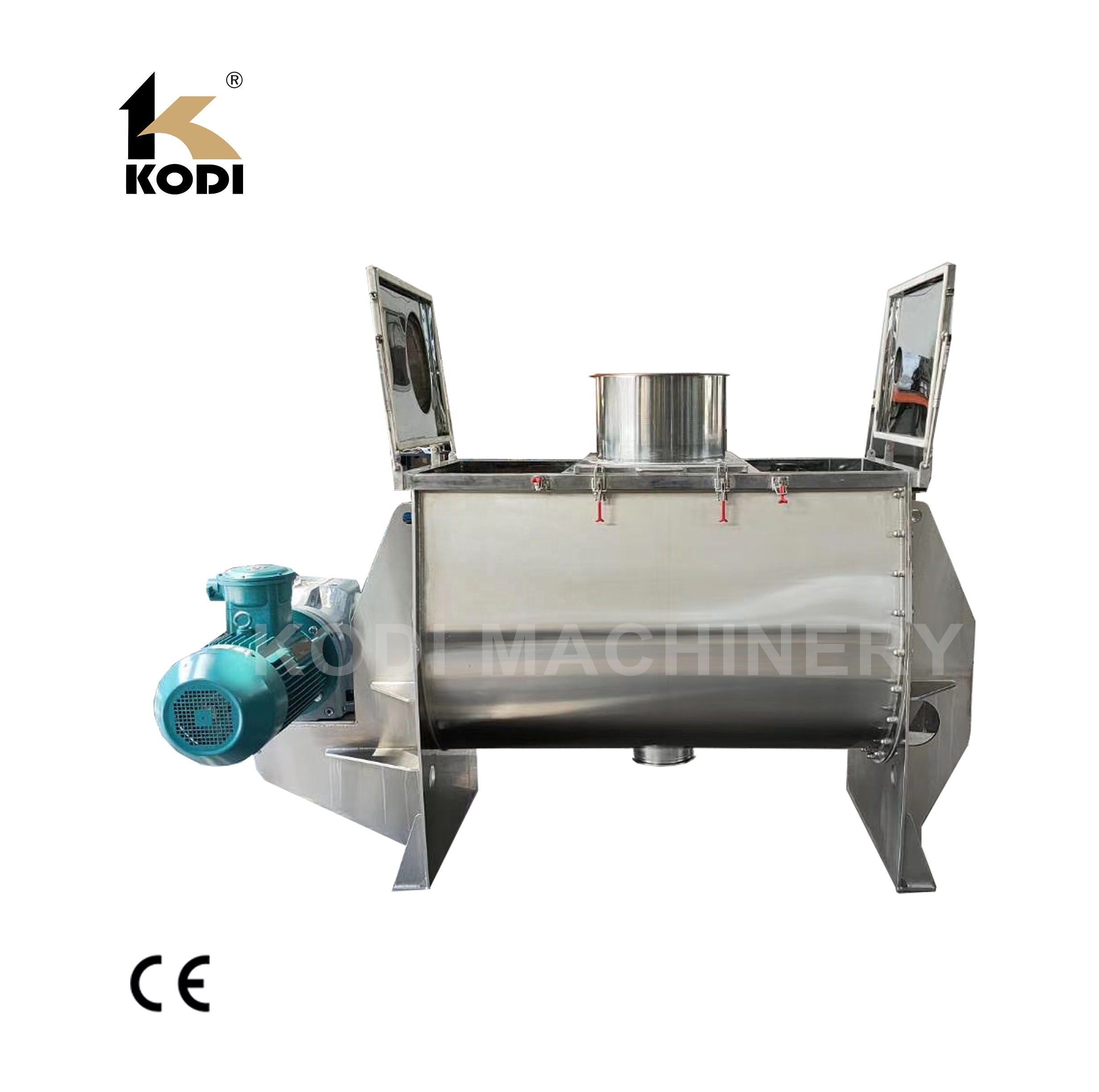 WLDH Model Horizontal Spiral Milk Powder Ribbon Mixer Ribbon Blender