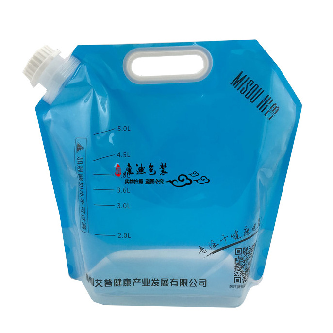 beverage bag with spout  bags carton box nozzle pouch aluminium  spouted bag