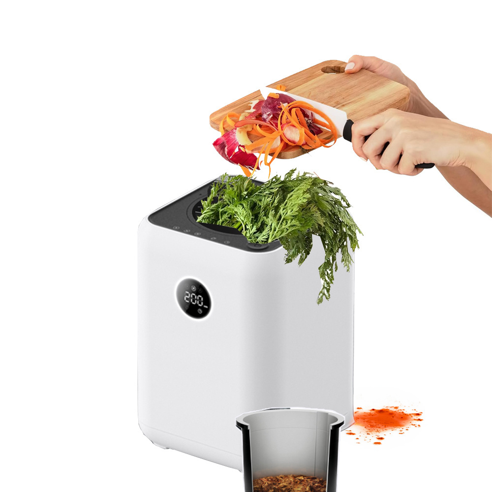 2024 Newest Portable 3 modes 3L kitchen Food Cycler Garbage food waste crusher machine processor Household Food Waste Disposer