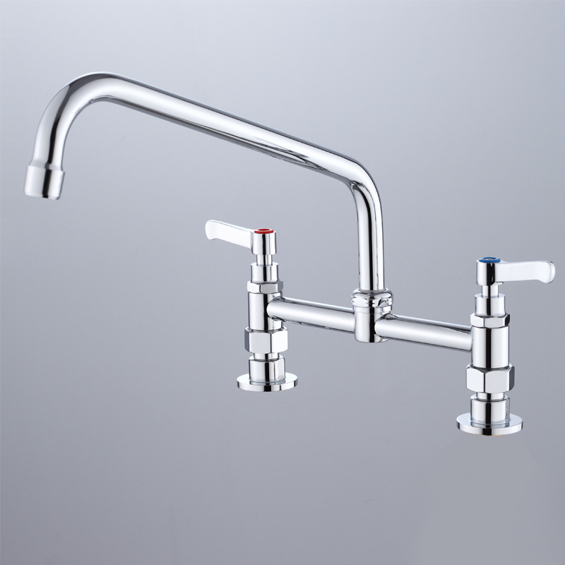 Modern 360 degrees Sink Water Mixer Tap Brushed Silver Pull Down Flexible Kitchen Faucet