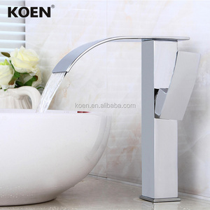 KOEN tapware waterfall brass bathroom sink faucet