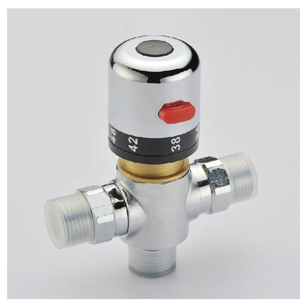 Koen Hot Sale Brass Temperature Control Valve Thermostatic Mixing Valve