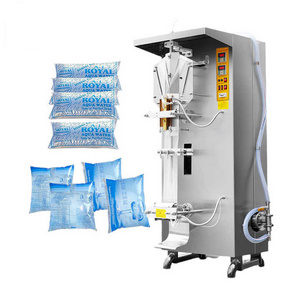 Automatic Small Bag Plastic  Pouch Water Milk Juice Liquid Sachet Filling Packing making Machine