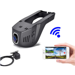 Car Dash Camera Dual Lens Front Rear Wifi GPS Car Camera 2K 1440P 1080P Driving Recorder Video DVR Car Black Box