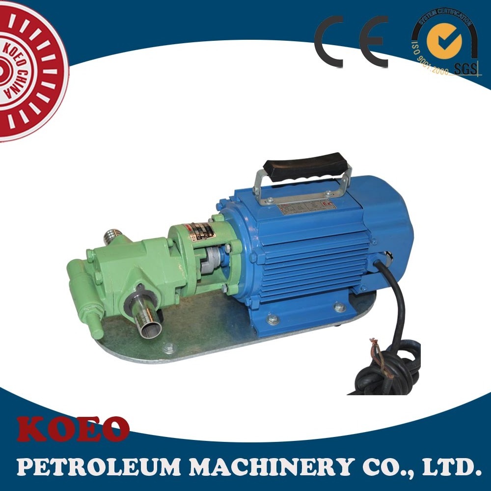 Hot Engine Oil Transfer Gear WCB Electric Pump