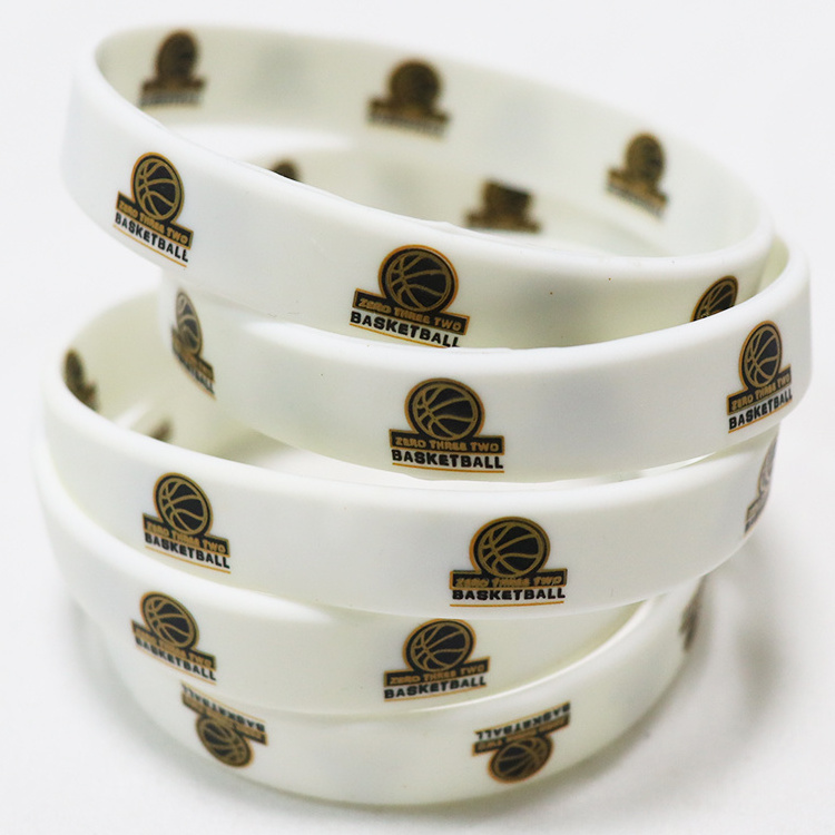 Fashion Accessory Rubber Bracelets Personalised Classic Silicone Wristbands For Promotional Gift