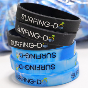 Personalised Custom Engraved Rubber Wrist Band Silicon Wristband New Design Promotional Sports Silicone Wristband