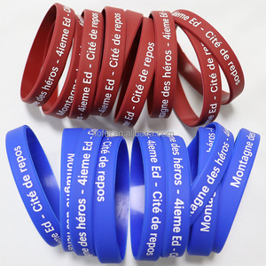 Kofei Personalized Gift Cheap Printing Debossed Silicon Bracelet Making Machine Bands Custom Silicon Wristband