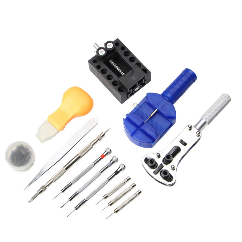 Hot sale Watch Adjustment Repair Tool Kit Set Watch Band Case Opener Link Screwdriver Spring Bar Remover Watchmaker Tools