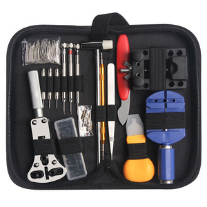 Hot sale Watch Adjustment Repair Tool Kit Set Watch Band Case Opener Link Screwdriver Spring Bar Remover Watchmaker Tools